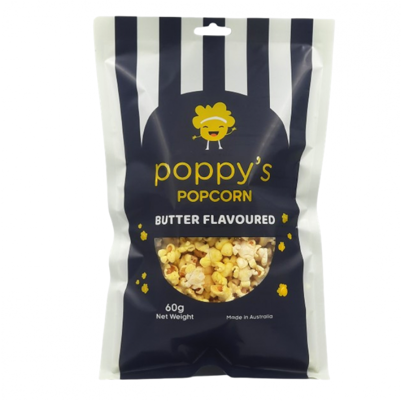 Fresh buttered popcorn for events